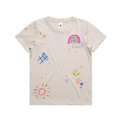 Scribbles Tee | Kids 2-6 Thumbnail